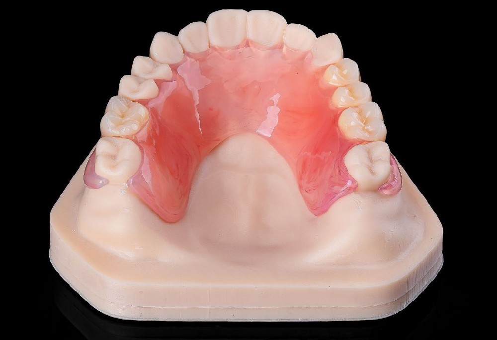 Valplast removable denture